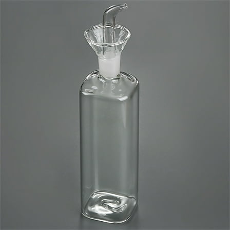 Clearance Storage Containers under $7 Technology Oil Bottle Glass Olive Oil Dispenser Bottle Glass Oil Vinegar Measuring Dispenser With Nozzle For Kitchen And Barbecue