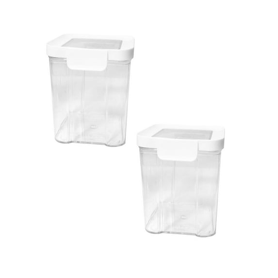 Clearance Storage Containers under $8 Airtight Cereal Containers Storage Sealed Cans For Grains And Miscellaneous Grains Transparent Plastic Kitchen Food Grade Nut And Oat Storage Cans Kitchen P