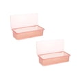 thumbnail image 1 of Clearance Storage Containers under $6 Flatware Plastic Trays With Lid Cutlery Organizer Silverware Countertop Storage Containers Boxes, 1 of 7