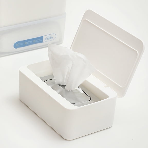 Clearance Storage Wipes Dispenser, Wipe Holder With Lids Diaper Wipes Case For Bathroom Refillable Wipe Container With Sealing Design, Flushable Bathroom Storage Case Box, up to 30% off