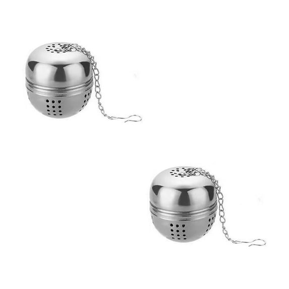 Clearance Strainers under $6 Stainless Steel Mesh Tea Ball 1.5'' Tea Infuser Ball Strainer Tea Filter Strainer Tea Interval Diffuser For Loose Tea Steeper