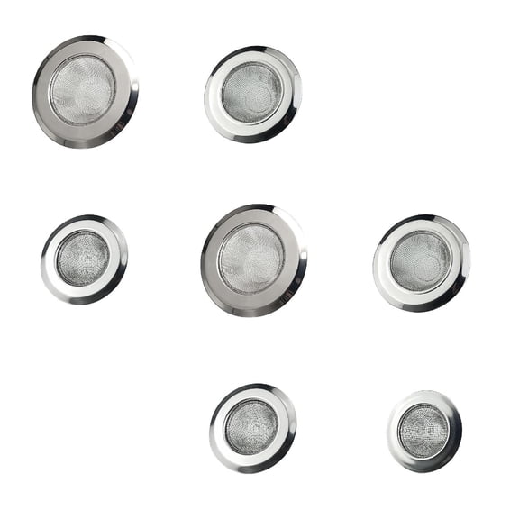 Clearance Strainers under $7 Stainless Filter Bathtub Screen Drain Anti Clogging Filter Floor Screen For Kitchen Bathroom