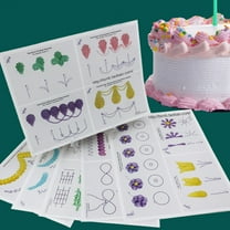 Clearance Sugarcraft Icing 23 Sheet Cake Drawing Paper Mould Board Decorate Kitchen，Dining & Bar for Home & Kitchen A