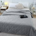 thumbnail image 1 of Clearance Summer Air Conditioned Silk Quilt Lightweight and Breathable Absorb Body Heat to Keep Cool Air Conditioning Blanket Machine Washable Cooling Blanket for Hot Sleepers, 1 of 7