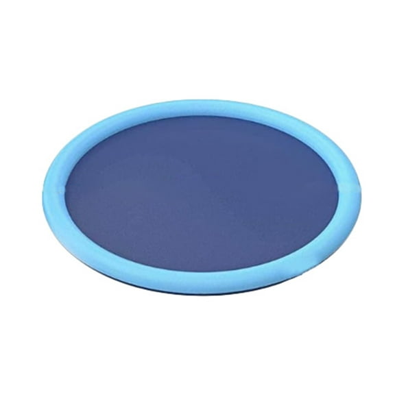 Clearance！Summer Pet Swimming Pool Dog Splash Sprinkler Pad Inflatable Mat Cooling Dogs Outdoor Play Water Mat Toys for Pet 67Inch C