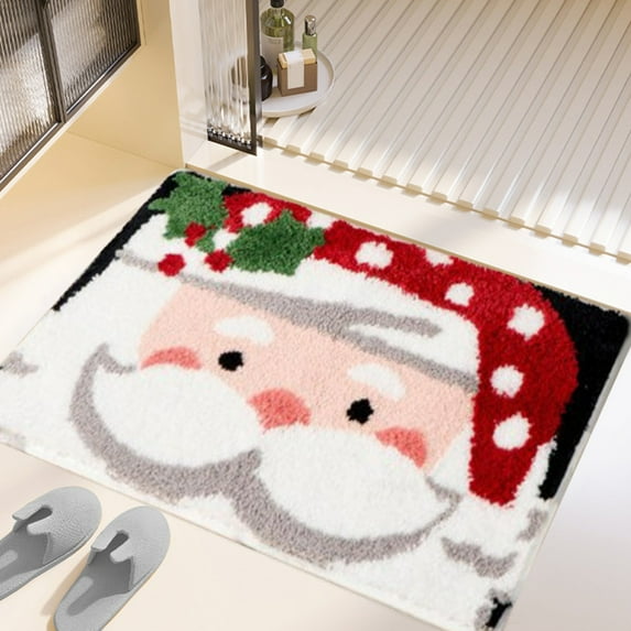 Suncoda Bathroom Rugs, Soft Memory Foam Bath Mat - Non Slip Absorbent Thick Bath Matt, Rubber Back Shower Rug, Toilet Mats Bath, Mats for Bathroom Floor Toilet, Door Mat Washable