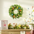 thumbnail image 1 of Clearance! Suncoda Easter Wreaths, Spring Garland 15.8"x15.8" Spring Wreaths for Front Door with Easter Eggs, Spring Twigs Flowers Decorations Colorful Indoor Outdoor Home Decor, Easter Decorations, 1 of 7