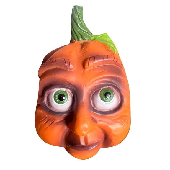 Suncoda Funny Pumpkins for Fall Decorations, Pumpkins with Faces, Halloween Pumpkin Decorations Statue for Wedding Thanksgiving Home Table Decor