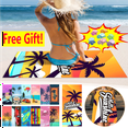thumbnail image 1 of Suncoda Microfiber Beach Towel, Colorful Fast Drying Sand Free Beach Towels Oversized ( 30"x60" ), Super Lightweight Bath Towels for Swimming Pool, Camping Essentials and Beach Essentials, 1 of 3