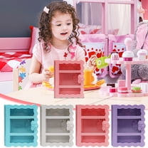 Suncoda Ornament Storage Box, Book Storage Box Children's Main Body Exquisitely Carved Desktop Jewelry Storage Box