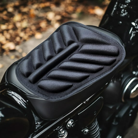 Suncoda Seat Cushion, Motorcycle Shock-Absorbing Seat Cushion Cover Heat Insulation and Sun Protection All Season Seat Cushion