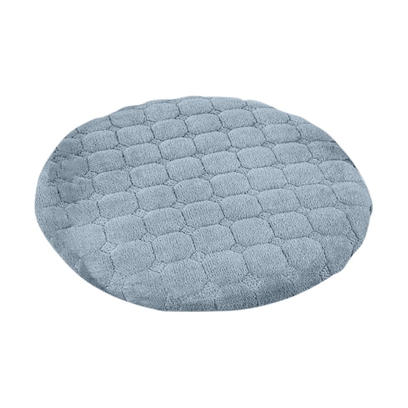 Suncoda Seat Cushion, Round Seat Cushion 30cm Soft Chair Cushions with Non-Slip Washable Corduroy Fabric Seat Cushion with Zip Seat Padding Chair Cushion for Indoor Dining Room