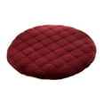 thumbnail image 1 of Suncoda Seat Cushion, Round Seat Cushion 30cm Soft Chair Cushions with Non-Slip Washable Corduroy Fabric Seat Cushion with Zip Seat Padding Chair Cushion for Indoor Dining Room, 1 of 5
