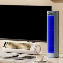 Suncoda Tower Fan for Bedroom, Below 36Db Quiet Floor Fan, 2000Mah Oscillating Fans for Indoors with 3 Speeds, Standing Fans, Fans That Blow Cold Air, Black