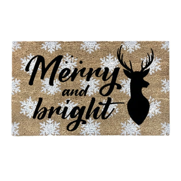 Clearance! Sunggoko Christmas Outdoor Rug Christmas Mat Christmas Welcome Mats For Front Door, Funny Door Mats Outside