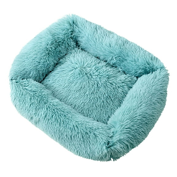Clearance! Sunggoko Dog Bed Medium Size Dog Medium Dog Bed Plush Dog Bed Calming Dog Cat Bed Soft And Fluffy Cuddler Pet Cushion Self Warming Puppy Beds Machine Washable
