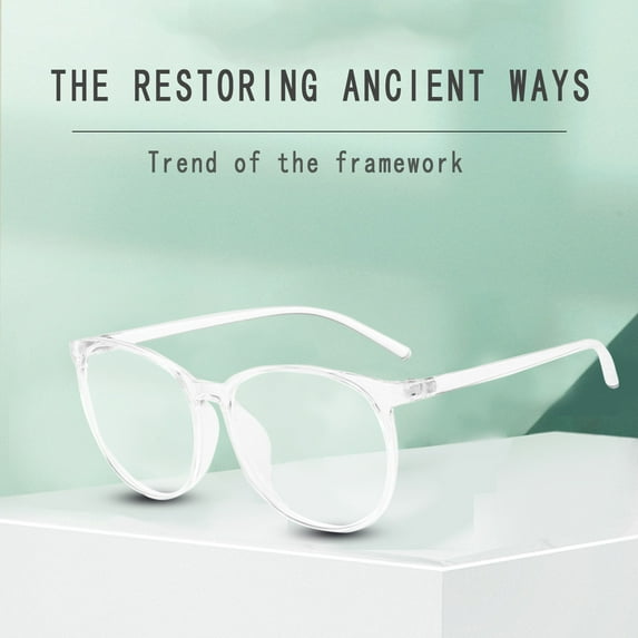 Clearance! Sunglasses Womens Gaming Glasses Computer Anti-Fatigue Blue Light Blocking Filter Eyeglasses Mens Sunglasses White One Size