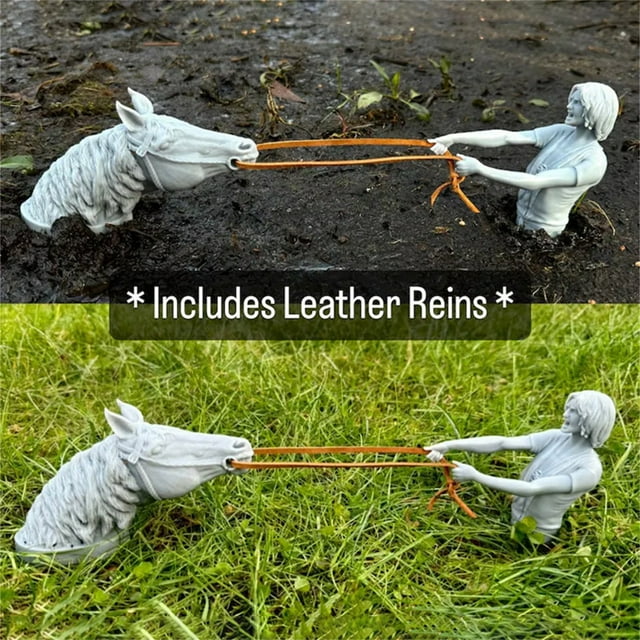 Clearance! Swamp of Sadness (Comes in Two Pieces) Neverending Story Gardening Pots Garden Decorations Horticulture Card Slot
