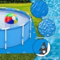 thumbnail image 1 of Swimming Pool Ground Round Cloths,Waterproof Pe Swimming Pool Liner Pad,Anti-Tear Above Ground Pool Mat,Pool Liner Pad,Round Tarp Protector for Frame Pool Inflatable Top Ring Swimming Pools, 1 of 5