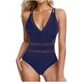 thumbnail image 1 of Swimsuits for Women Under 10.00 Women Swim Top with Built in Bra One Piece Swimsuits for Women Cut out Womens Bikinis 2026 Trendy One Piece Full Coverage Swimsuit, 1 of 9