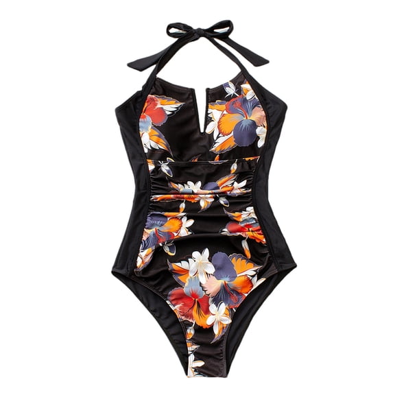 Swimsuits for Women Under 10.00 Womens Bikini Set High Waisted One Piece Swimsuit Women Push up Trendy Bathing Suit for Women Yellow One Piece Swimsuit