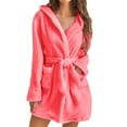 Clearance Syhpoeug Nightgowns for Women Robes for Women's Solid Colour