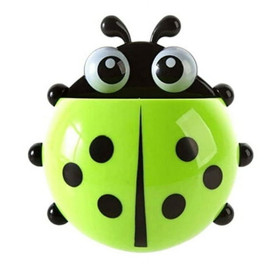 Clearance!TAKTUK Toothbrush Holders,Creative Cute Cartoon Kids Wall Suction Cup Mount Toothbrush Toothpaste Holder Pencil Pen Container Box Travel Organizer,Bathroom Decor,Bathroom Accessories,Green