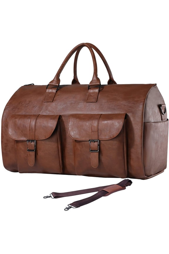 THE CONVERTIBLE DUFFLE GARMENT LUGGAGE Large Capacity Inner Compartment Suit Bag