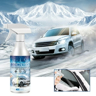 EUBUY Windshield Deicer Spray 100ml Car Windshield Cleaner Automotive Glass  Cleaner for Auto Windows Home Glass Cleaning 