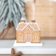 thumbnail image 1 of Clearance TOFOTL Christmas Gingerbread Log Cabin Incense Burner,Gingerbread House Ornament Incense Burner,Log Cabin Incense Burner,Home Chimney Decorations, 1 of 5