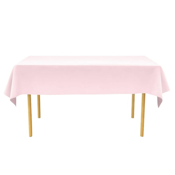 Clearance! Table Cloth under$1 Plastic Tablecloths Disposable Table Covers 54 x 108 Inches Baby Shower Cover
