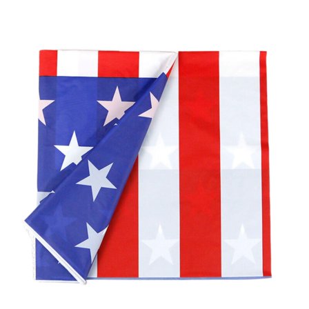 Clearance! Table Cloth under$5 High Quality Rectangular American Flag Design Plastic Tablecloth American Star and Striped Table Cloth Disposable Plastic Tablecloth July 4th 137x274cm