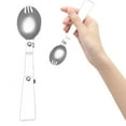 thumbnail image 1 of Clearance Tableware under $1,Foldable Spoons And Forks Are Suitable For Insulated Boxes Food Cans Portable Replacements And Stainless Spoons And Forks Are Suitable For Travel Camping Picnicking O, 1 of 8