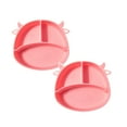 thumbnail image 1 of Clearance Tableware under $10 Calf Children's Silicone Dinner Plate Infant Non Slip Suction Cup Bowl Baby Cartoon Complementary Food Divided Tableware 2PC, 1 of 4