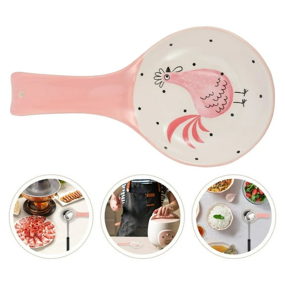 Clearance Tableware under $5,Ceramic Spoon Rest For Stove Top Porcelain Spoon Holder Large Spoon Rest For Kitchen Counter Utensil Rest For Spoon Spatula Modern Farmhouse Kitchen Dcor