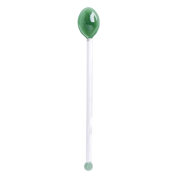 Clearance Tableware under $5,Glass Mixing Spoon Heat Glass Spoons Glass Stirring Spoon Rod Glass Teaspoons Stirring Spoons For Sugar Tea Coffee Cold Ice Spoon Drink Fruit S