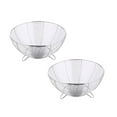 thumbnail image 1 of Clearance Tableware under $6 1PCS Countertop Fruit Bowl Stainless Fruit And Vegetable Basket For Kitchen Counter Wire Baskets For Fruits Vegetables Breads Snacks Large Fruit Bowl, 1 of 9
