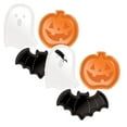 thumbnail image 1 of Clearance Tableware under $8 Halloween Serving Tray 2024 New Plastic Dessert Pumpkin Bat Candy Snack Halloween Plates Container Halloween Tableware Party Supplies Halloween Party Decor, 1 of 9