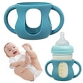 thumbnail image 1 of Clearance Tableware under $5,Silicone Glass Baby Holder Easy Grip Drop Shockproof, 1 of 7