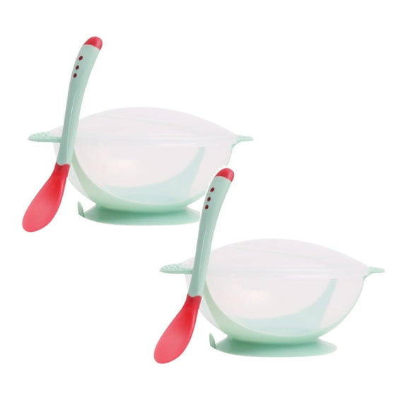 Clearance Tableware under $6 Baby Children Training Feeding Dinner Bowl Spoon Tableware Set With Suction Cup