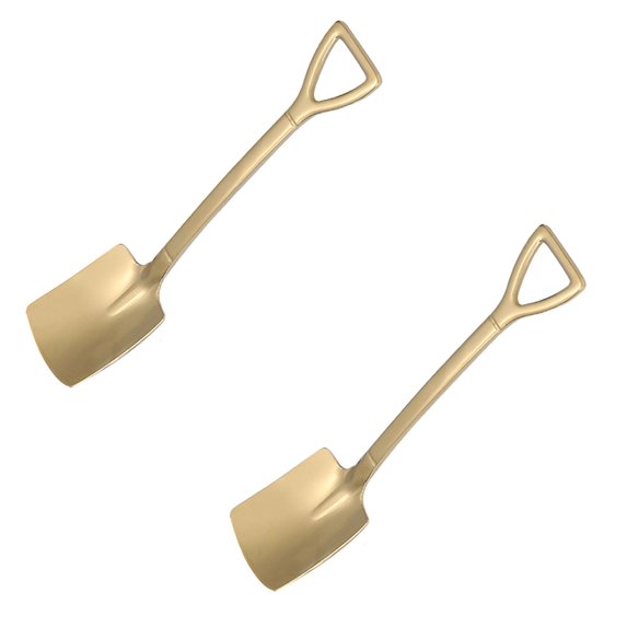 Clearance Tableware under $6 Cake Fruit Spoons Stainless Spoon Small Spoons Dessert,A Nice For People Who Love Cooking Or Baking. Features: