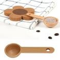 thumbnail image 1 of Clearance Tableware under $6 Wooden Coffee Spoon In Walnut Coffee Measuring For Coffee Ground Or Tea Home Kitchen Accessories Coffee 1 Pack, 1 of 7