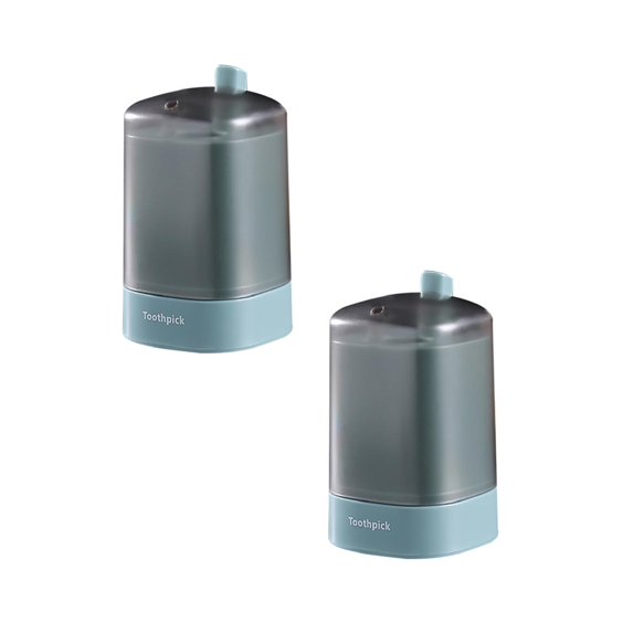 Clearance Tableware under $7 Automatic Pop-up Toothpick Box Holder Container Portable Toothpick Dispenser
