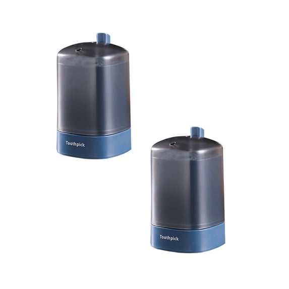 Clearance Tableware under $7 Automatic Pop-up Toothpick Box Holder Container Portable Toothpick Dispenser