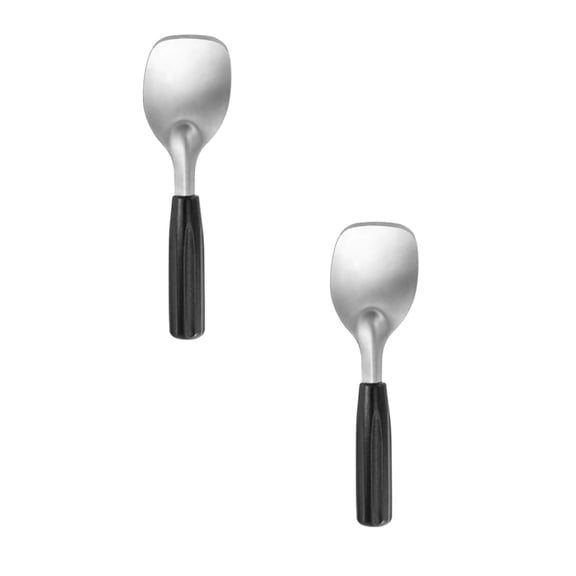 Clearance Tableware under $8 Ice Stainless Ice For Hard Or Creamy Ice Ice With Comfortable Plastic Handle Heavy Duty Strong Proof Ice