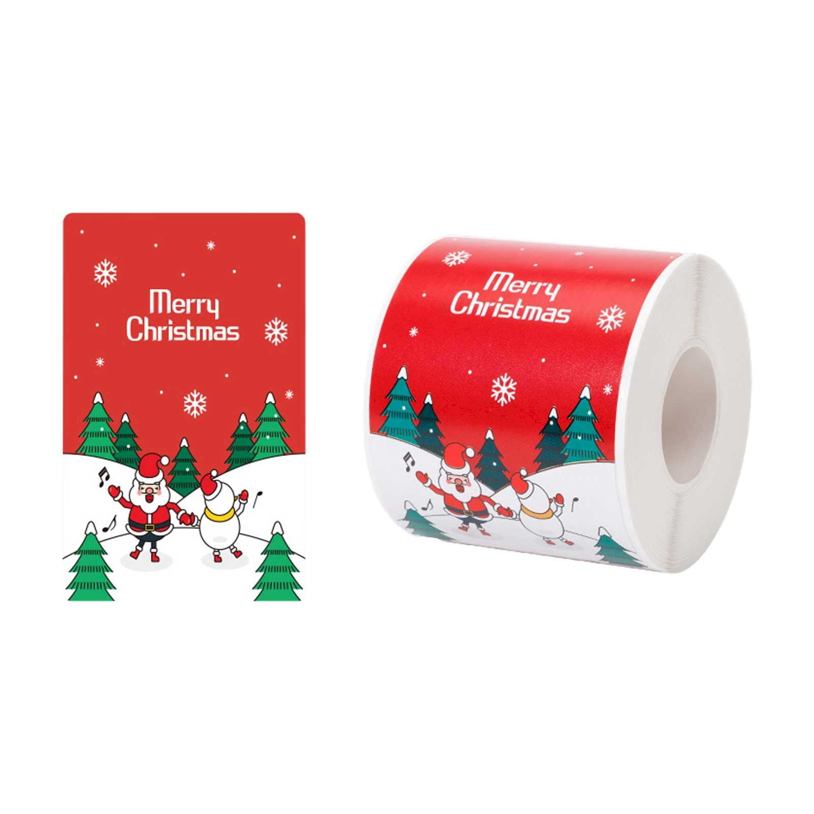 Clearance！Tags Christmas Labels Stickers Self Adhesive Christmas Name