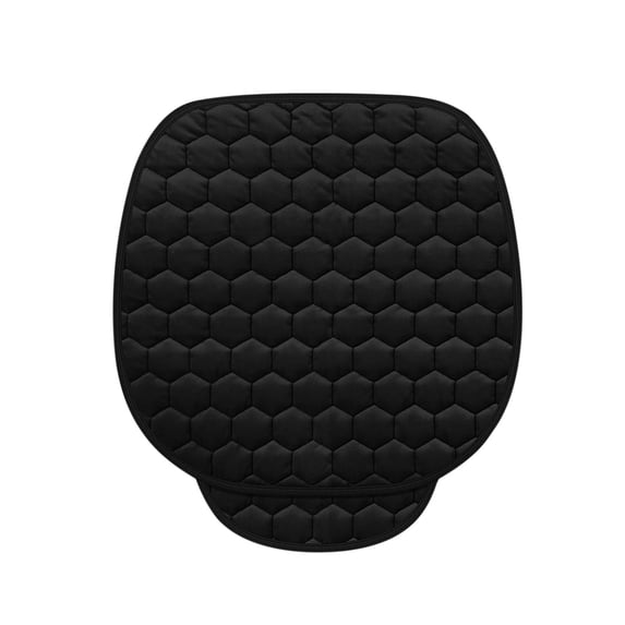 Tahtuvzn School Car Seat Cushion Winter Plushy No Backrest Binding Warm Piece Cushion, Home Decor