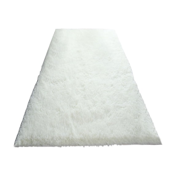 Tahtuvzn School Plushy Area Rugs for Bedroom Turquoise Green 63x60" Rug Shag Living Room Furry Carpet Indoor Throw Rug, Home Decor