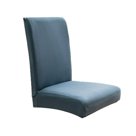 Tahtuvzn School Solid Color Brushed High Elastic Chair Cover Soft and Comfortable Seat -proof Dirt Slipcover for Dining Chair, Home Decor
