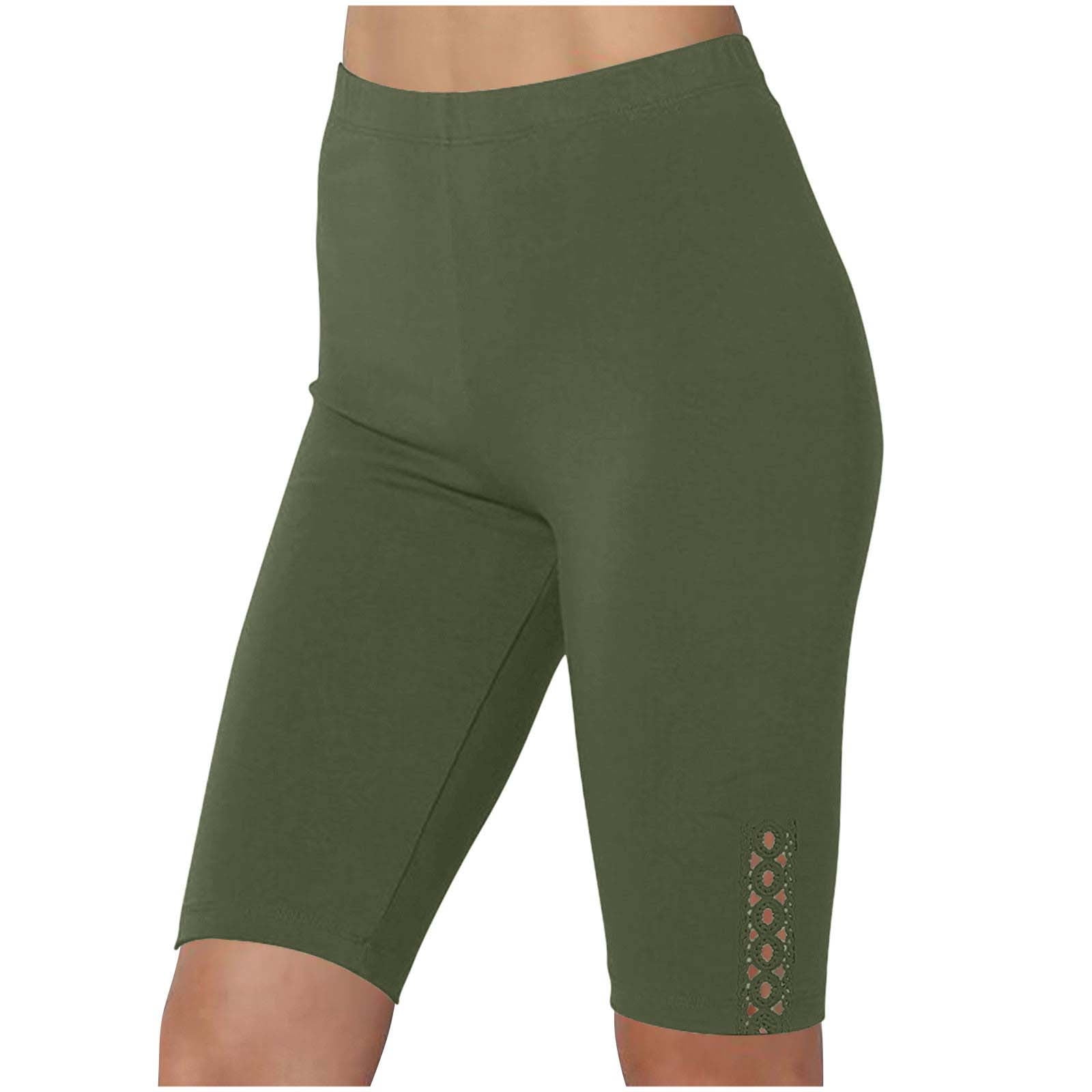 Plus Size Biker Shorts For Women - High Waist Scrunch Butt Compression Yoga Shorts, XL-4XL, 4 Inch Inseam - View #13